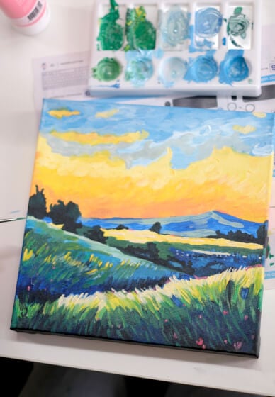 Acrylic Painting Workshop: Peaceful Landscape