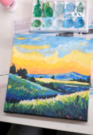 Acrylic Painting Workshop: Peaceful Landscape