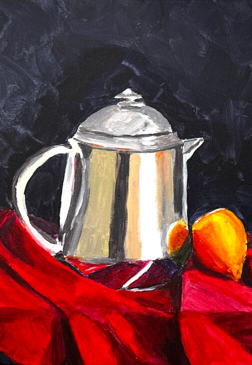 Acrylic Painting Workshop: Shining Grey