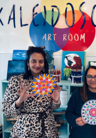 Acrylic Painting Workshop: Wood Mandala Basics