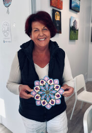 Acrylic Painting Workshop: Wood Mandala Basics