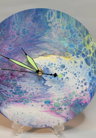 Acrylic Pour Painting and Sip Workshop: Home Decor