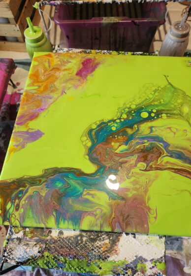 Acrylic Pouring Techniques Masterclass Series