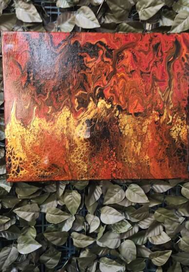 Acrylic Pouring Workshop: Flip Cup Pour / Silicone / Balloon Kiss