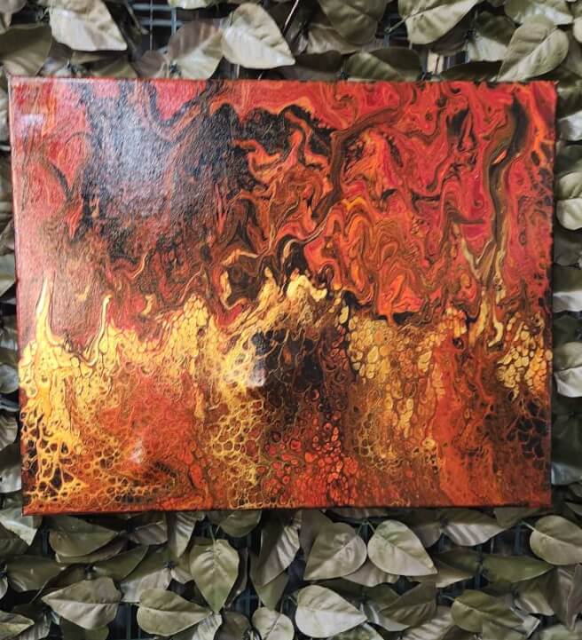 Acrylic Pouring Workshop: Flip Cup Pour / Silicone / Balloon Kiss