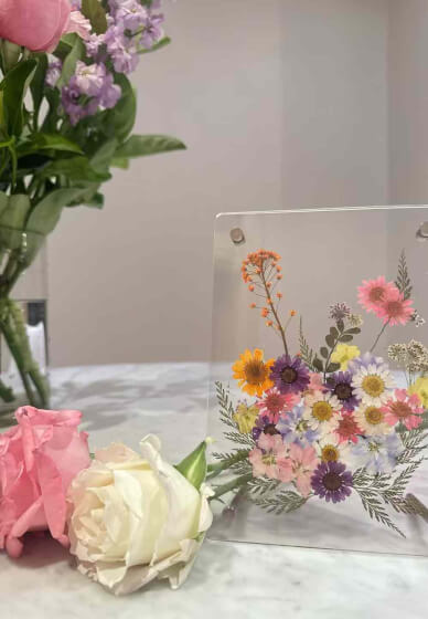 Acrylic Pressed Flower Frame Workshop