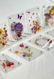 Acrylic Pressed Flower Frame Workshop