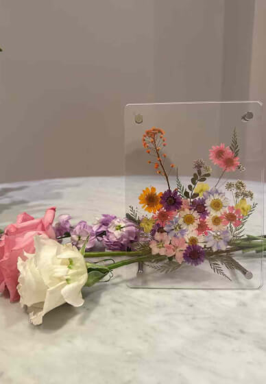 Acrylic Pressed Flower Frame Workshop