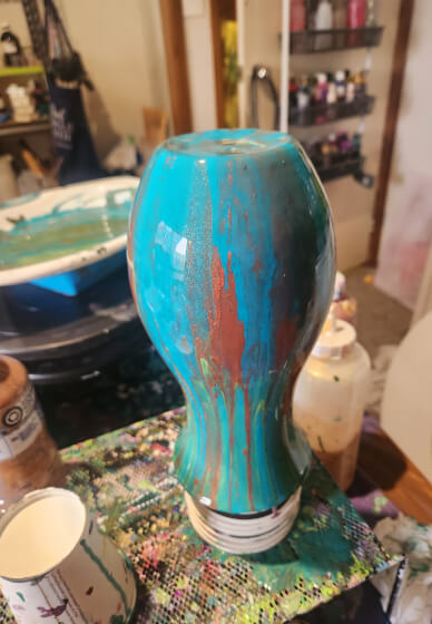 Acrylic Vase Pouring Workshop for Beginners