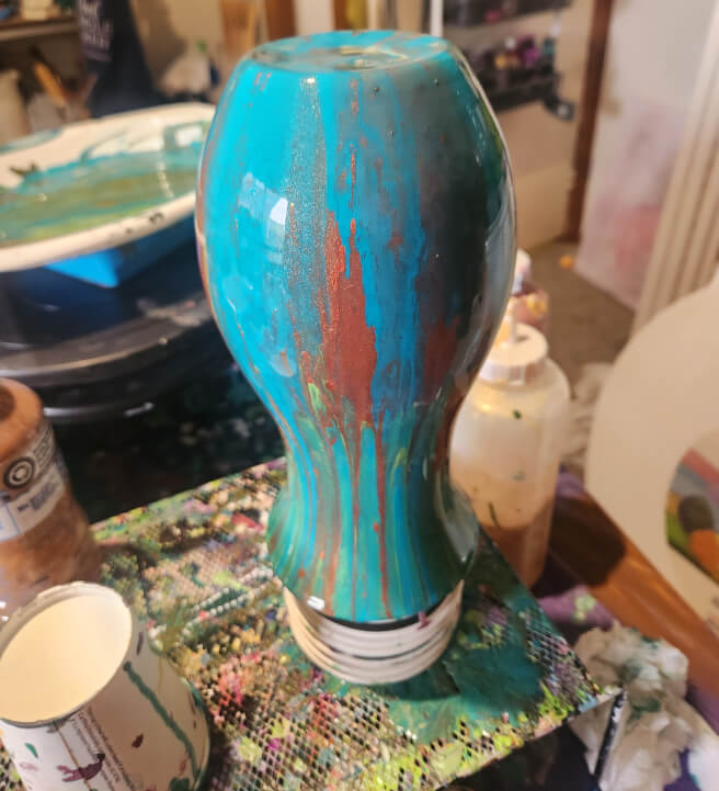 Acrylic Vase Pouring Workshop for Beginners