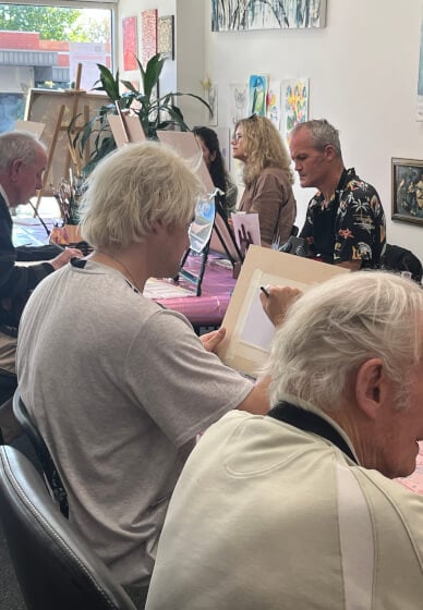 Adult Acrylic Painting Class