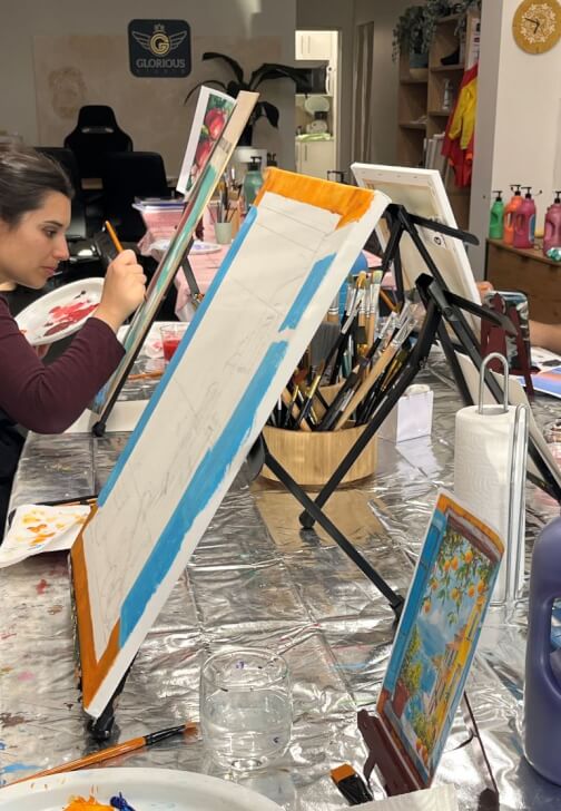 Adult Acrylic Painting Class