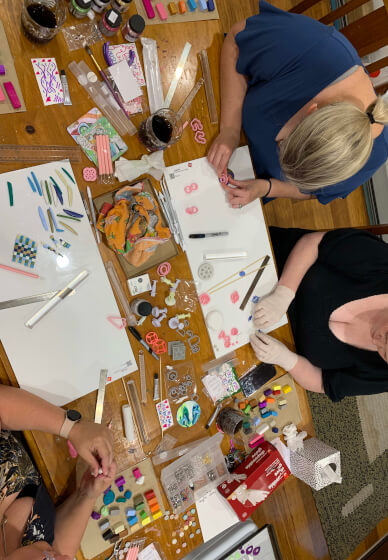 Adult Polymer Clay Christmas Earring Workshop