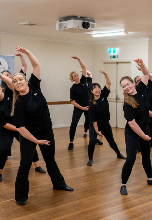 Adult Theatre Jazz Dance Class for Beginners