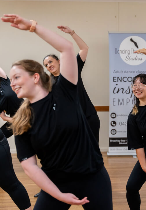 Adult Theatre Jazz Dance Class for Beginners