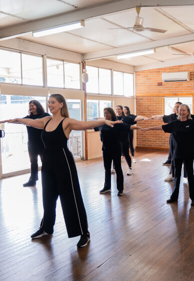 Adult Theatre Jazz Dance Class for Beginners