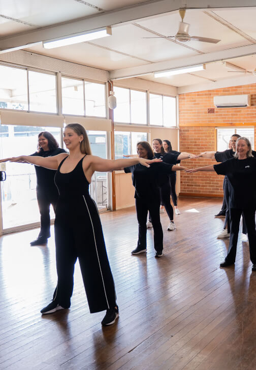 Adult Theatre Jazz Dance Class for Beginners