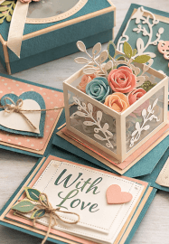 Advanced Cricut Workshop: Etching, 3D Cards and Fabric Boxes