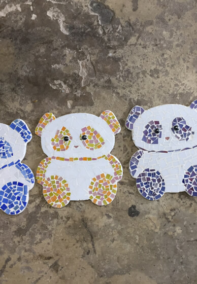After School Mosaic, Fused Glass and Ceramic Painting Course