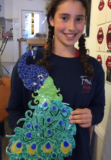 After School Mosaic, Fused Glass and Ceramic Painting Course