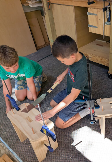 Afterschool Woodworking Course