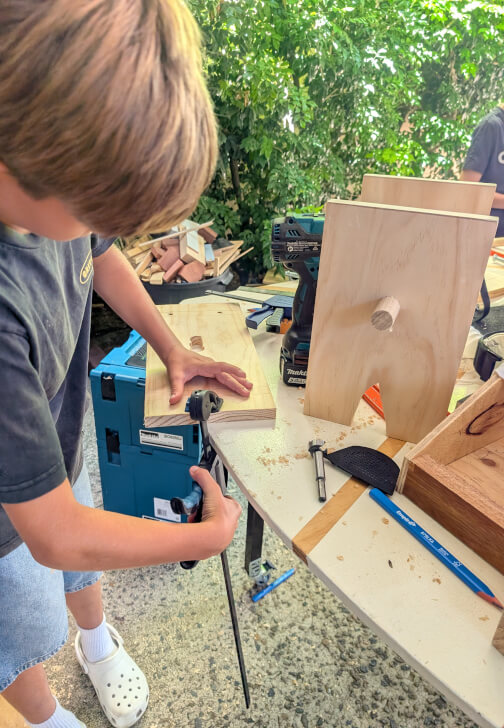 Afterschool Woodworking Course