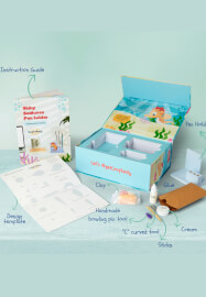 Air Dry Clay Craft Workshop - Shiney Sea Horse