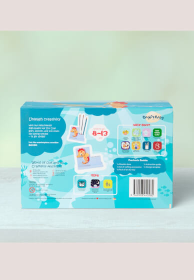 Air Dry Clay Craft Workshop - Shiney Sea Horse