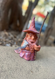 Air Dry Clay Sculpt a Wizard with Wooden Staff Workshop