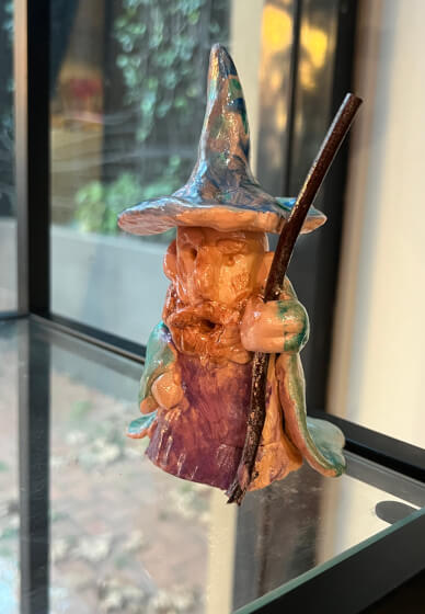 Air Dry Clay Sculpt a Wizard with Wooden Staff Workshop