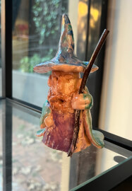 Air Dry Clay Sculpt a Wizard with Wooden Staff Workshop