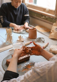 Air Dry Clay Sculpt a Wizard with Wooden Staff Workshop