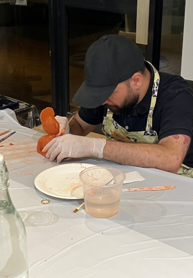 Air Dry Clay Sculpt a Wizard with Wooden Staff Workshop