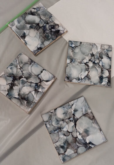 Alcohol Ink Art Workshop for Beginners
