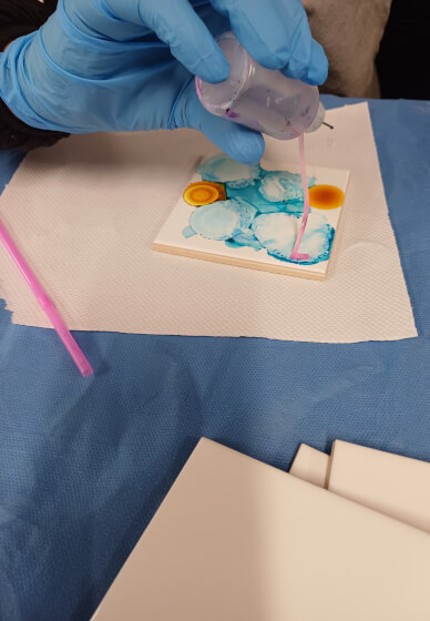 Alcohol Ink Art Workshop for Beginners