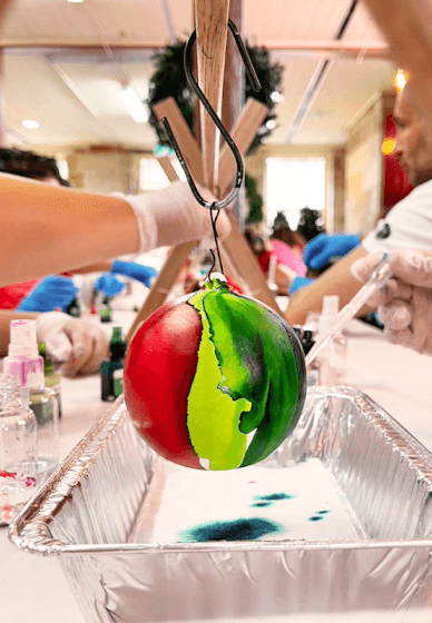 Alcohol Ink Class: Christmas Baubles, Bubbles and Glitter Sydney ...