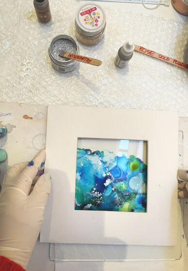 Alcohol Ink Class for Beginners