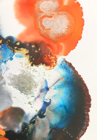 Alcohol Ink Class: Use Canvas and Paper
