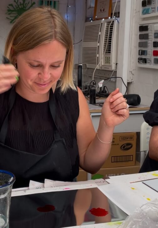 Alcohol Ink Class: Use Canvas and Paper