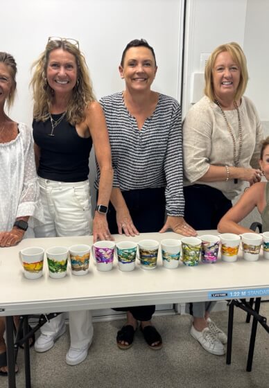 Alcohol Ink Mug Workshop