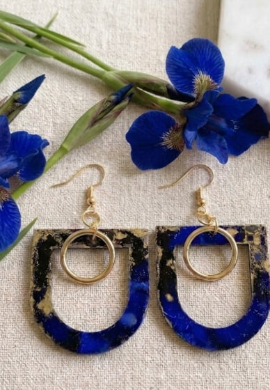 Alcohol Inks Earring Making Class