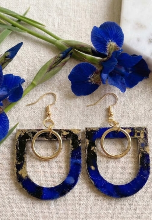 Alcohol Inks Earring Making Class