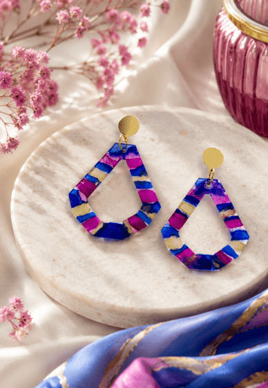Alcohol Inks Earring Making Class