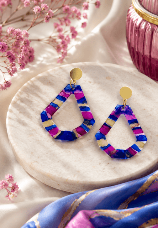 Alcohol Inks Earring Making Class