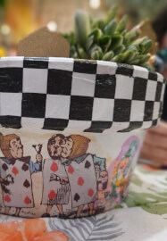 Alice in Wonderland Succulent Garden Workshop
