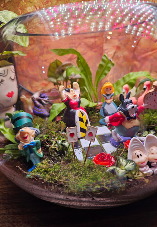 Alice in Wonderland Terrarium Workshop