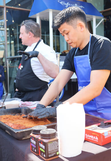 American Smoking BBQ Cooking Class
