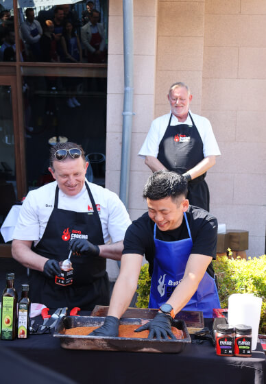 American Smoking BBQ Cooking Class