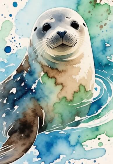 Animal Watercolor Painting Class