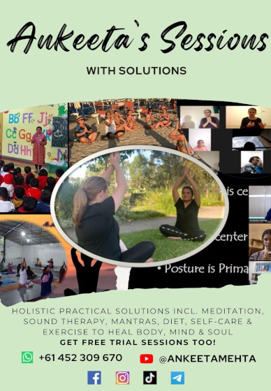 Ankeeta's Meditation Class